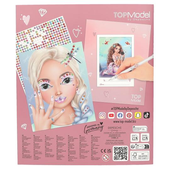 TOPModel Create Your Diamond Picture Stickerbook