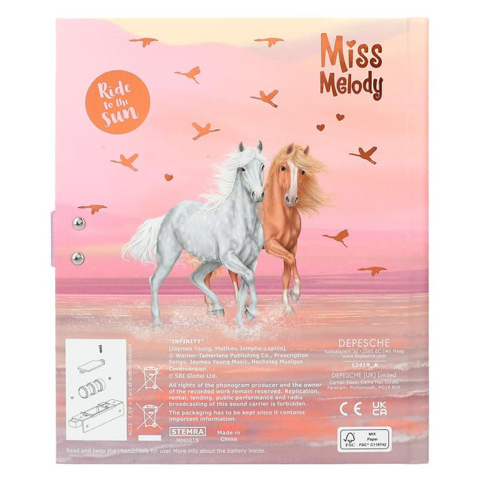 TOPModel Miss Melody Diary With Code And Sound