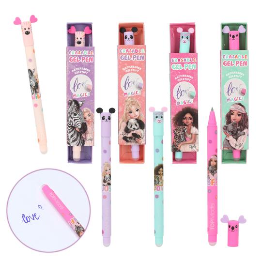 TOPModel Erasable Gel Pen Wild Animals