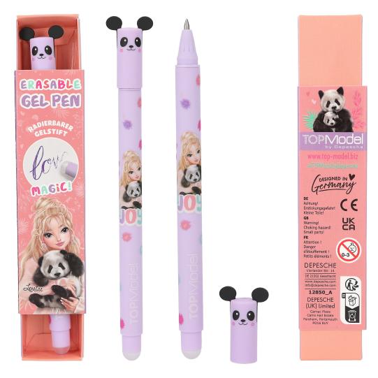 TOPModel Erasable Gel Pen Wild Animals