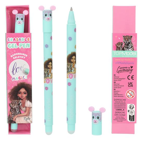 TOPModel Erasable Gel Pen Wild Animals