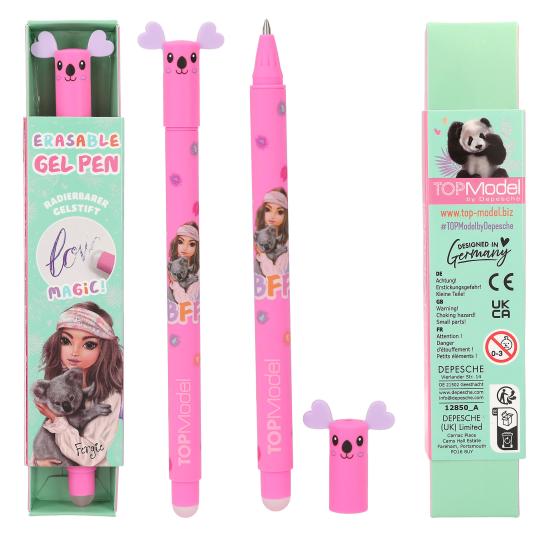 TOPModel Erasable Gel Pen Wild Animals