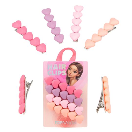 TOPModel Hairclip Hearts Set