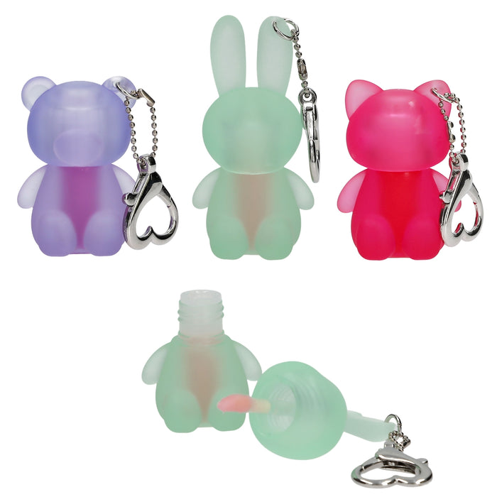 TOPModel Lip Gloss Animal Pendant GLOW TO GO