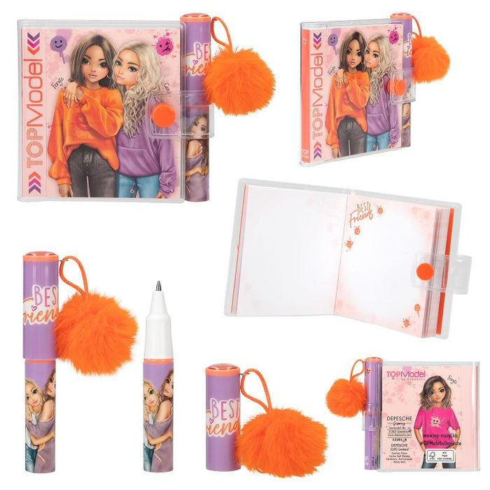 TOPModel Mini Notebook With Ballpen Happy Together