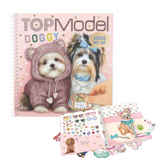 TOPModel Dress Me Up Doggy Sticker Book