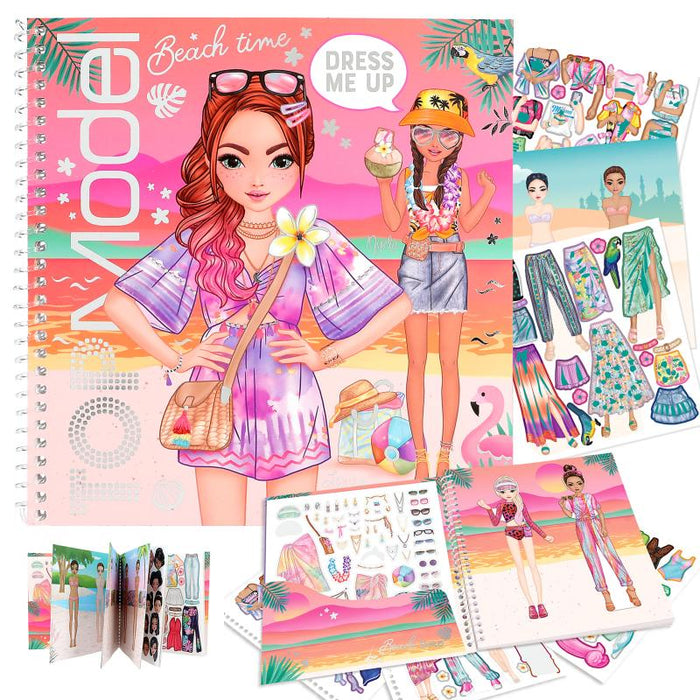 TOPModel Dress Me Up Sticker Book Holiday