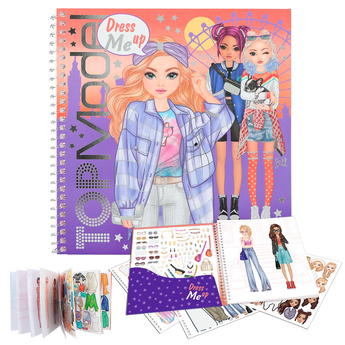 TopModel Dress Me Up Stickerbook — Maple Gifts