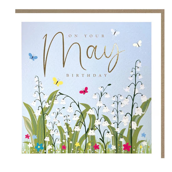 Tracks Publishing 'On Your May Birthday' Card