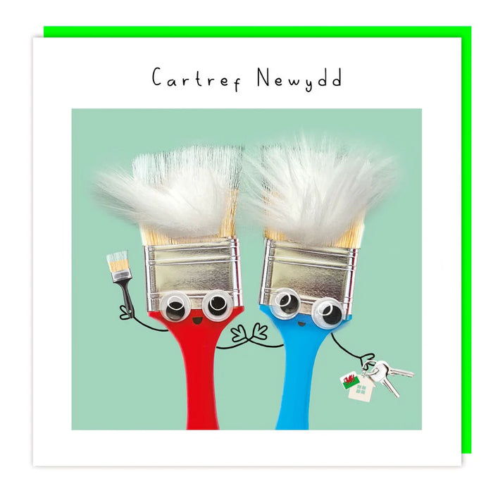 Tracks Publishing 'Welsh Cartref Newydd' Card