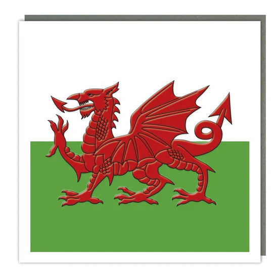 Tracks Publishing Welsh Dragon Card