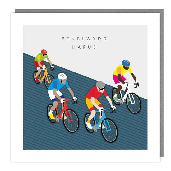 Tracks Publishing Welsh Penblwydd Hapus (Happy Birthday) Card