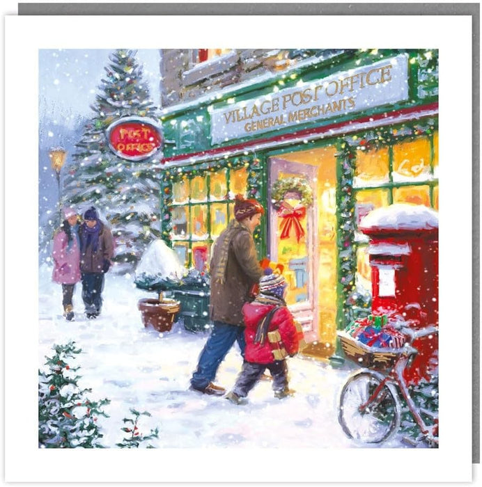 Tracks 'Visiting The Store Design' Christmas Card Pack of 5