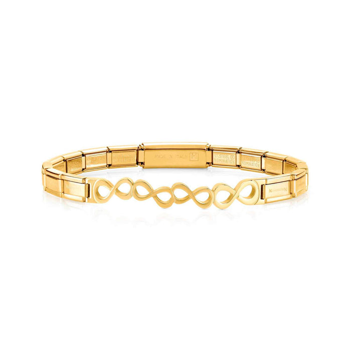 Nomination Trendsetter Gold Infinity Smarty Bracelet