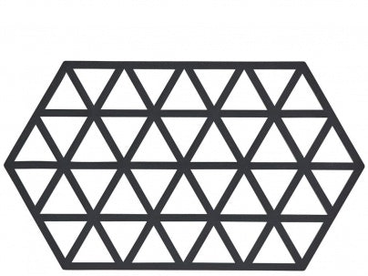 Zone Denmark Triangles Black Trivet