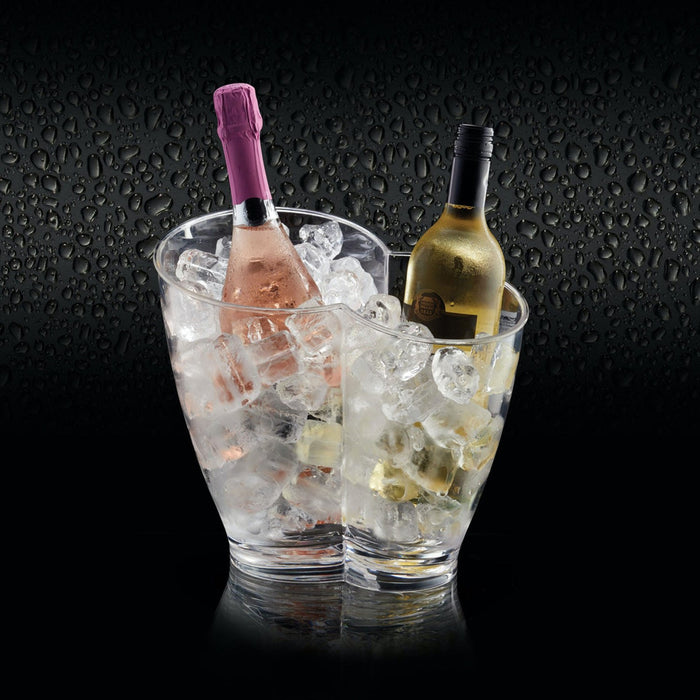 BarCraft Clear Acrylic Double Sided Drinks Pail