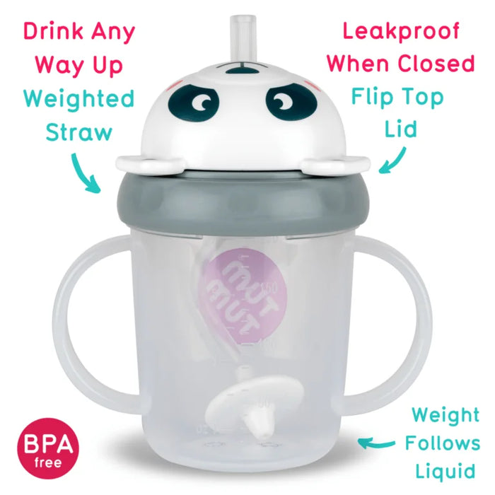 Hippychick Tum Tum Pip The Panda Tippy Up Cup