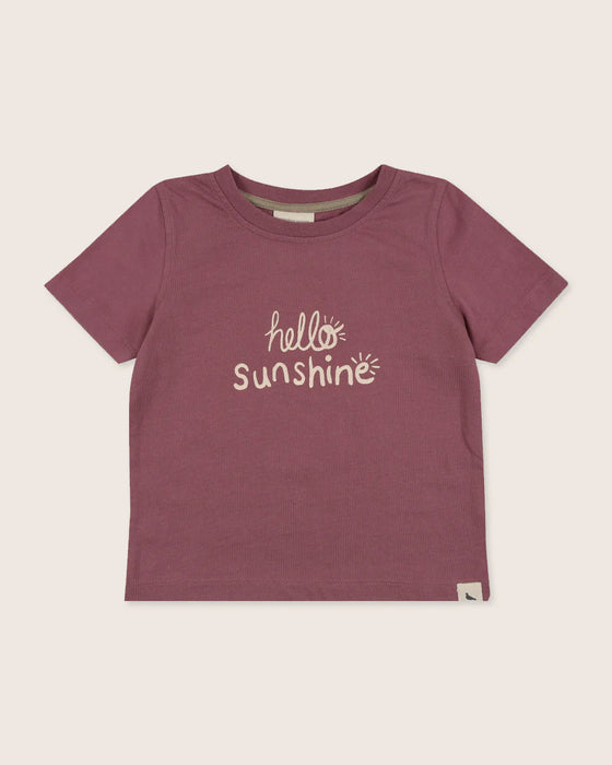 Turtledove London Organic Collection Hello Sunshine T-Shirt