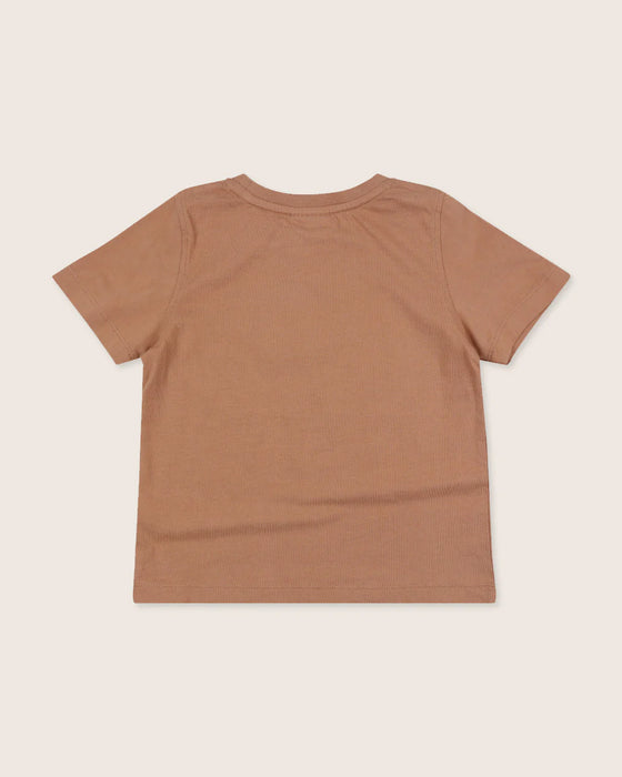 Turtledove London Organic Collection Sunny Applique T-Shirt