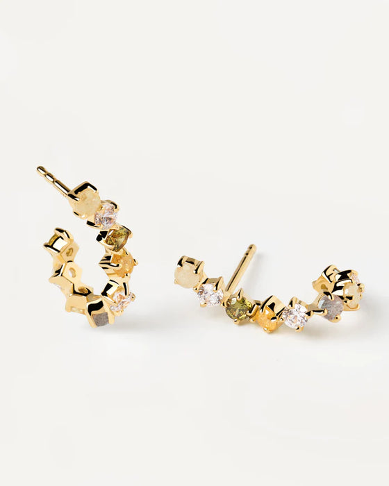 PDPAOLA Tuscany Earrings Gold