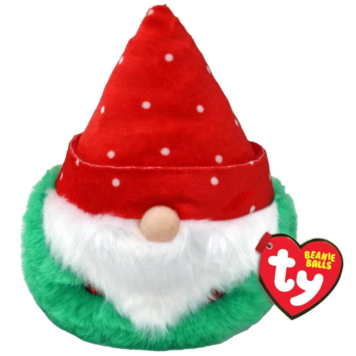 TY Topsy Gnome Red Hat Beanie Balls