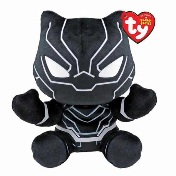 TY Marvel Beanie Babies - Black Panther