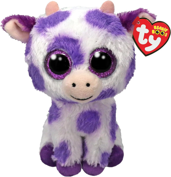 Ty Ethel Cow Beanie Boo 6"