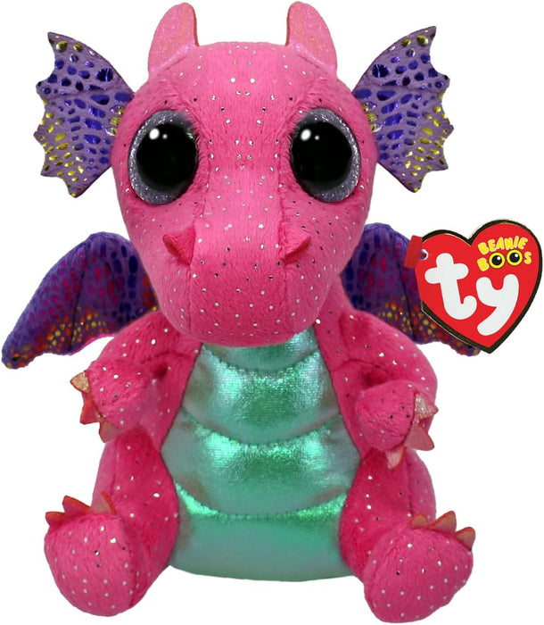 TY Beanies - Spitfire The Pink Dragon