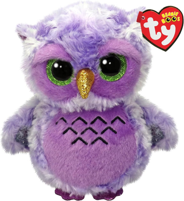 TY Beanies - Owlivia The Purple Owl