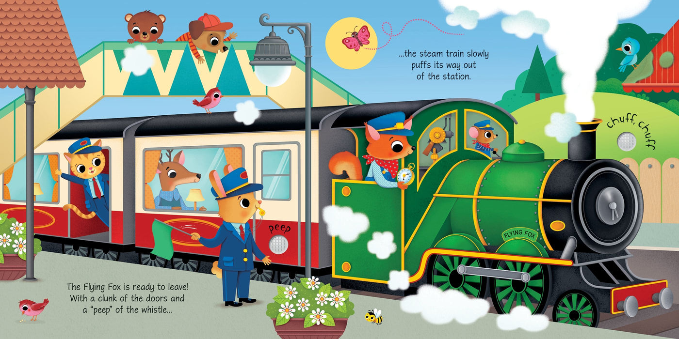 Usborne Train Sounds Book