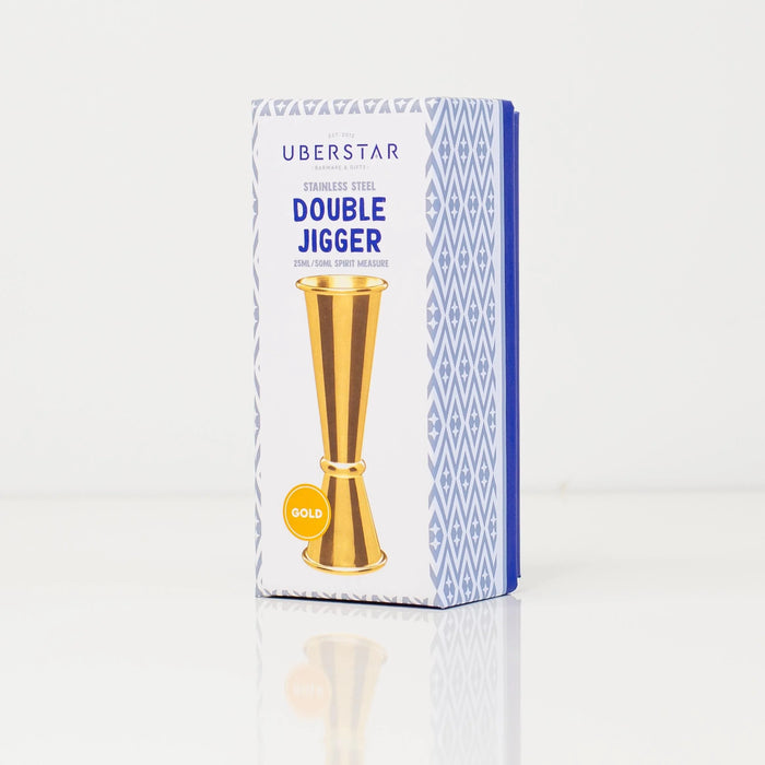 Double Jigger Spirit Measure - Gold