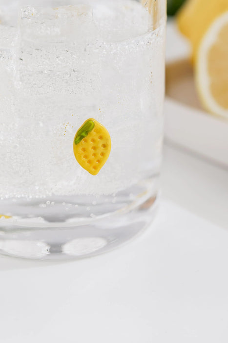 Uberstar Glass Charm Tumblers - Lemon Edition