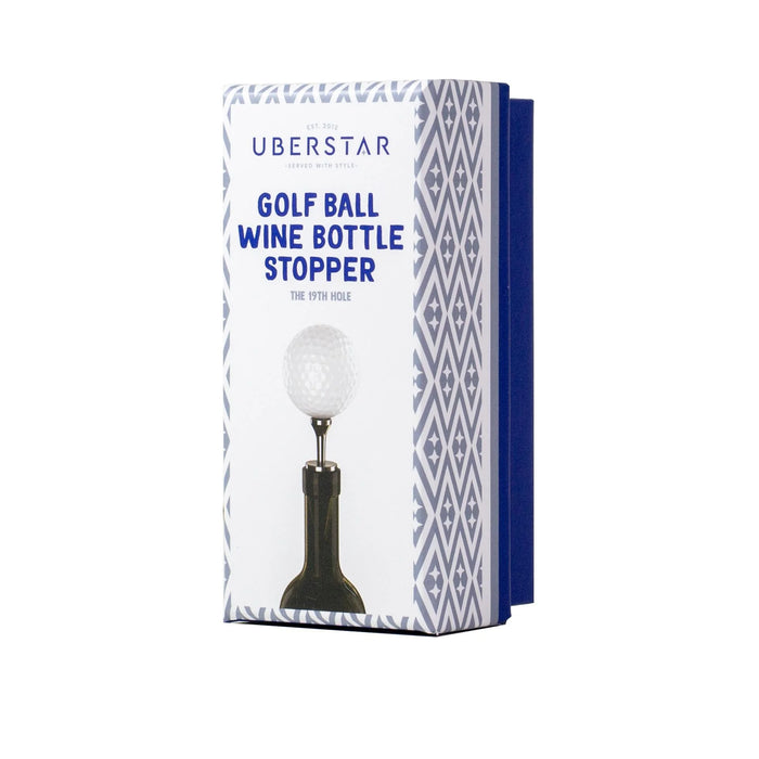 Uberstar Golf Ball Wine Bottle Stopper