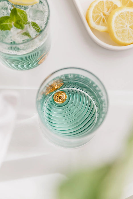 Uberstar Tropical Glasses – Aqua Green