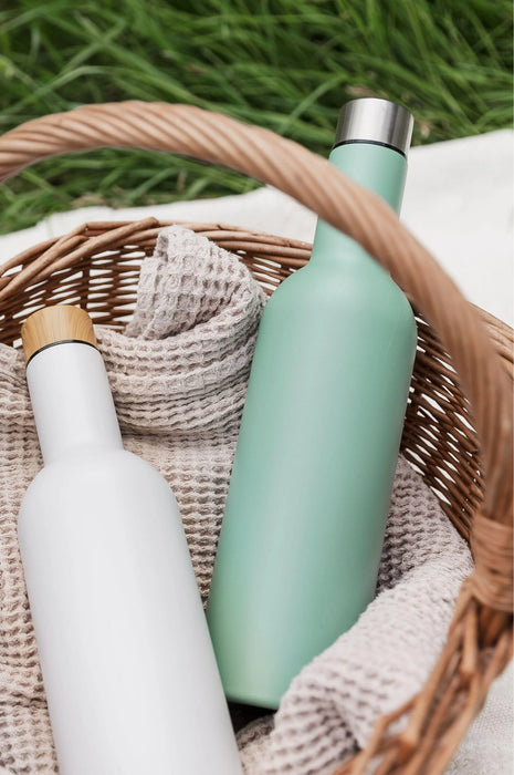 Uberstar Vinnie Insulated Travel Wine Bottle - Green