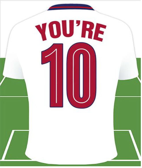 UKG 'You're 10' Birthday Card