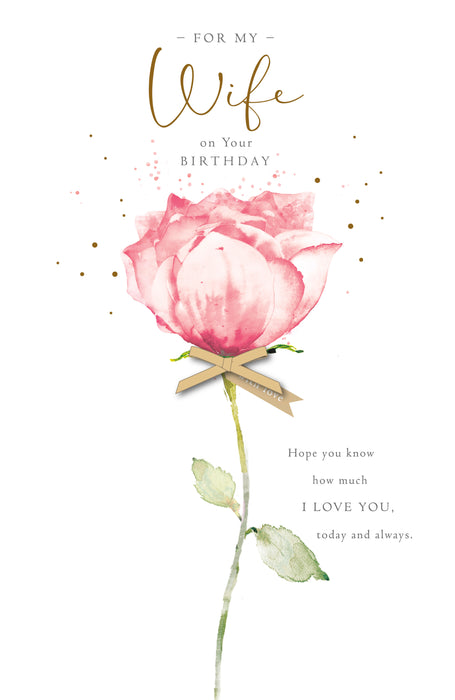 UKG For My Wife On Your Birthday Card