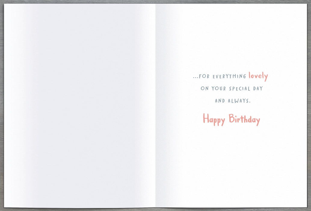 UKG 'For You Sister A Little Wish' Birthday Card