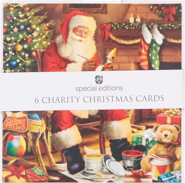 UKG 'Multi Pack Of Assorted Cards' Charity Christmas Card Pack Of 6