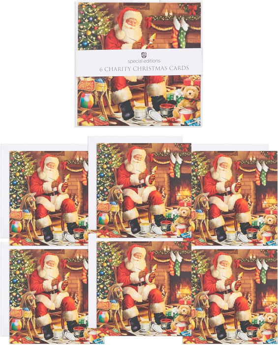 UKG 'Multi Pack Of Assorted Cards' Charity Christmas Card Pack Of 6