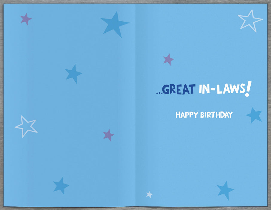 UKG 'For A Son-in-Law Who Has Everything' Birthday Card