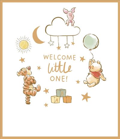 UKG 'Welcome Little One' New Baby Card
