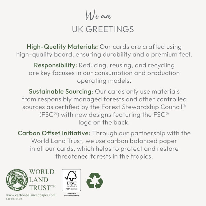 UKG 'Winter Peace Dove' Charity Christmas Card Pack Of 6