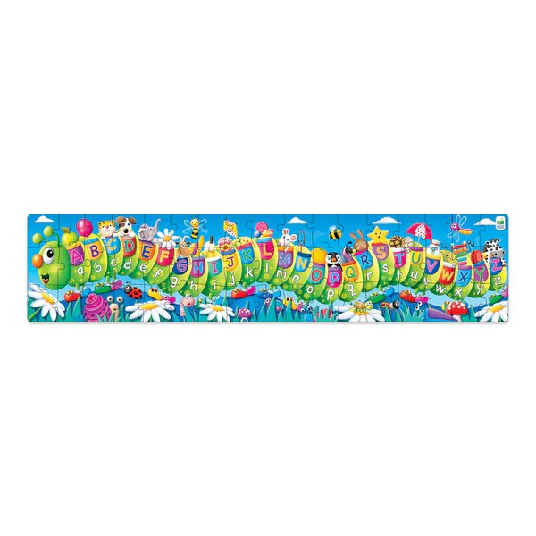 Long & Tall Puzzle - ABC Caterpillar Letters Jigsaw Puzzle