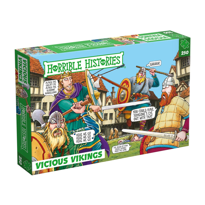 Horrible Histories Vicious Vikings 250 Piece Jigsaw Puzzle