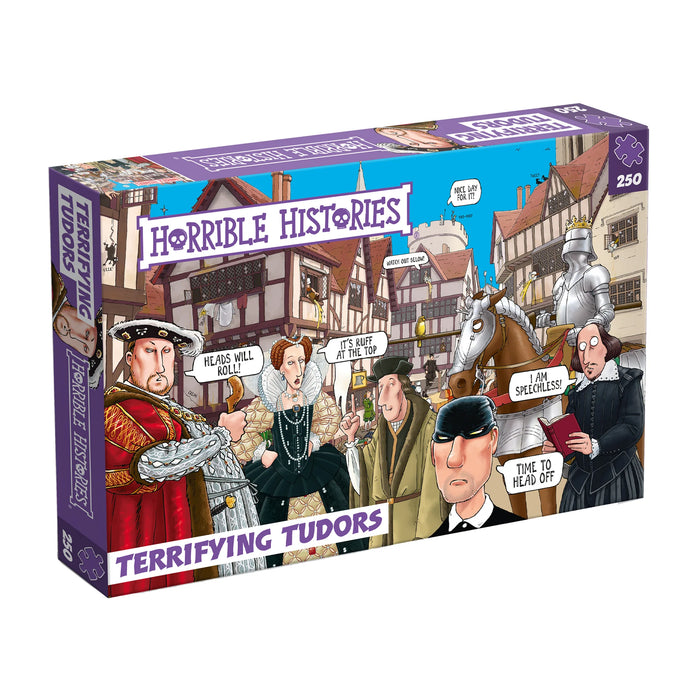 Horrible Histories Terrifying Tudors 250 Piece Jigsaw Puzzle