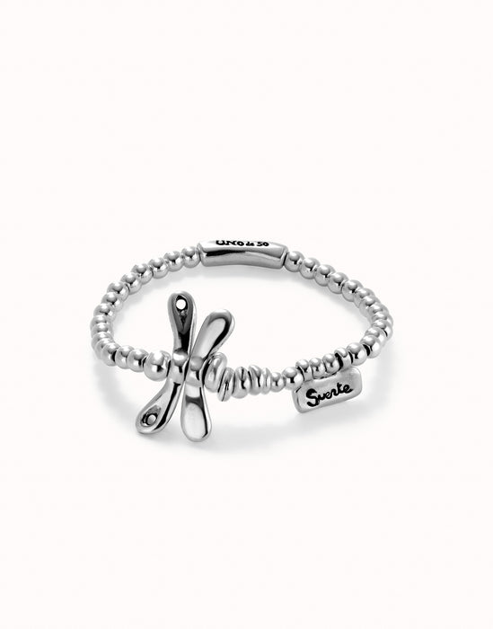 UNOde50 Dragonfly Silver Bracelet