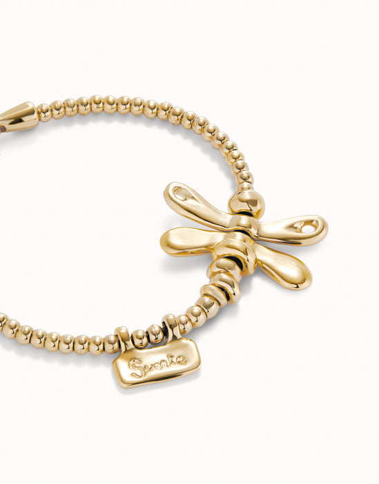 UNOde50 Dragonfly Gold Bracelet