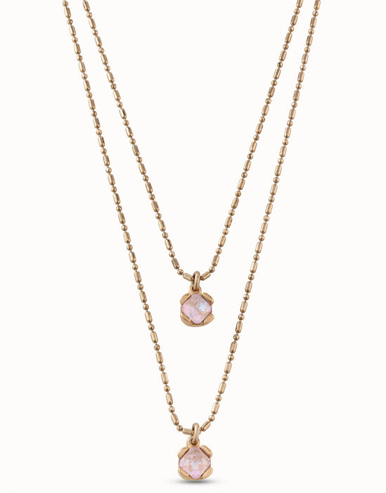 UNOde50 Aura pink Necklace