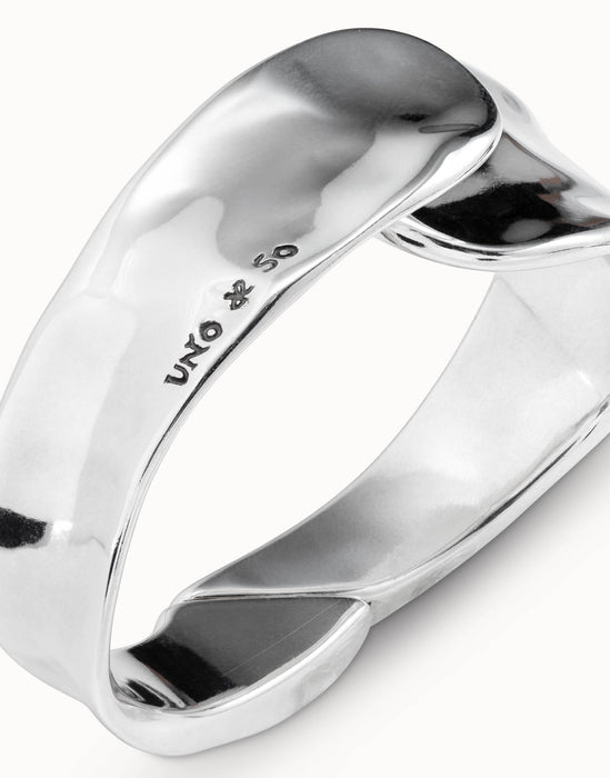 UNOde50 Rigid Silver Bracelet